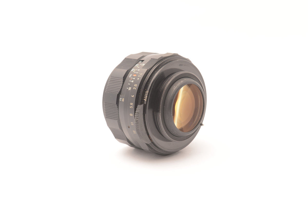 Pentax 50mm f/1.4 Super-Takumar Lens – Very Good