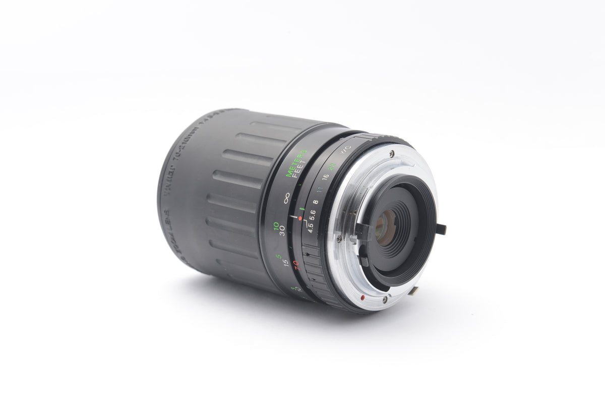 Vivitar 70-210mm f/4.5-5.6 MC Macro Focusing Zoom Lens for Contax/Yashica – Good