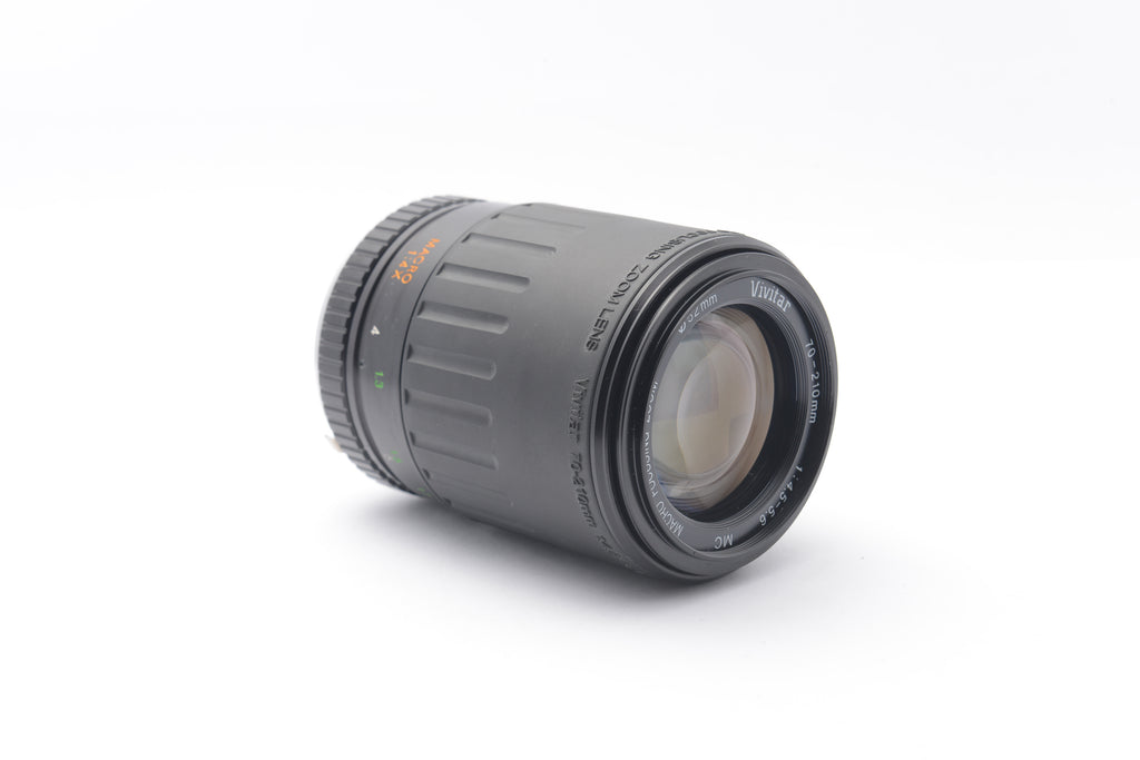 Vivitar 70-210mm f/4.5-5.6 MC Macro Focusing Zoom Lens for Contax/Yashica – Good