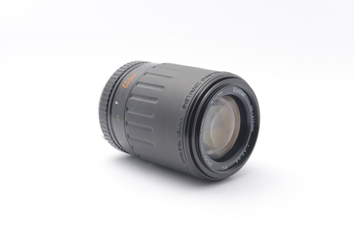 Vivitar 70-210mm f/4.5-5.6 MC Macro Focusing Zoom Lens for Contax/Yashica – Good