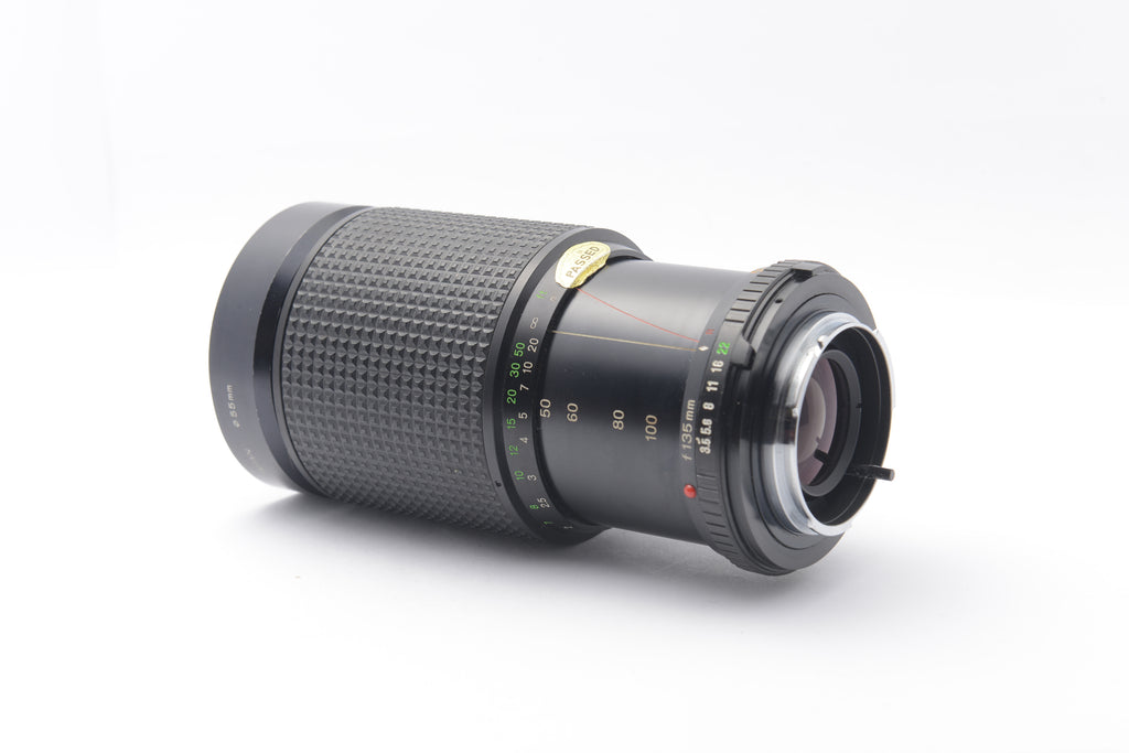 Minolta MD Zoom Rokkor-X 50-135mm f/3.5 Lens – Very Good
