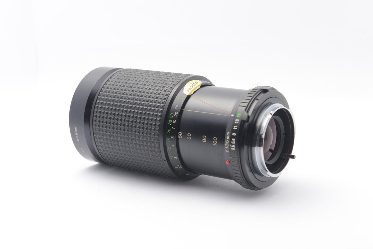 Minolta MD Zoom Rokkor-X 50-135mm f/3.5 Lens – Very Good
