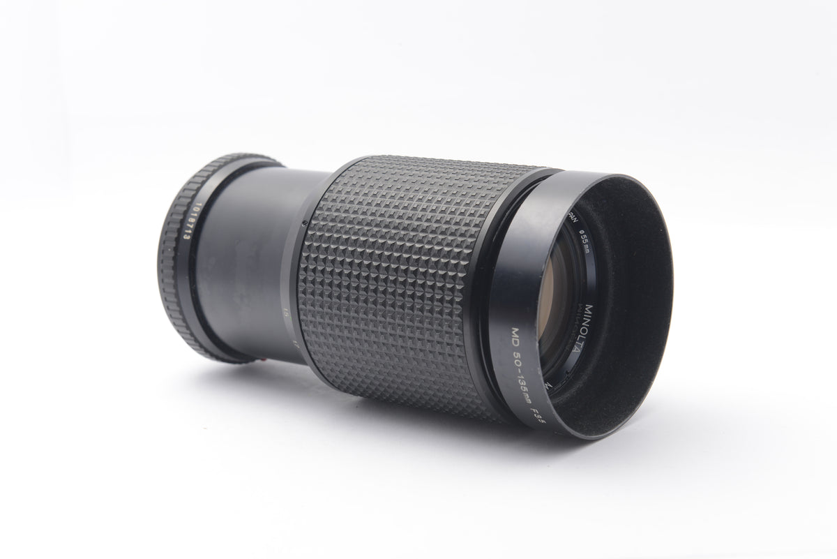 Minolta MD Zoom Rokkor-X 50-135mm f/3.5 Lens – Very Good