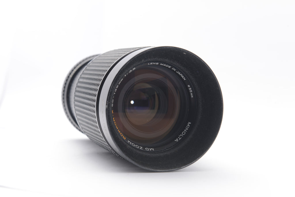 Minolta MD Zoom Rokkor-X 50-135mm f/3.5 Lens – Very Good