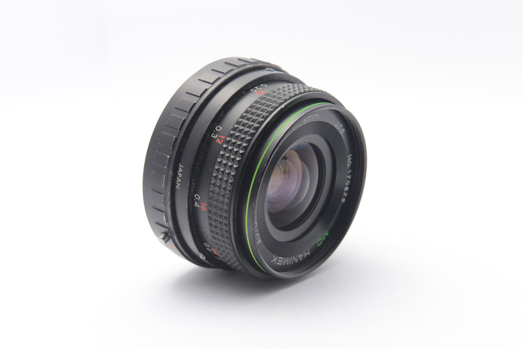 Hanimex 28mm f/2.8 Lens for Fujica X – Good