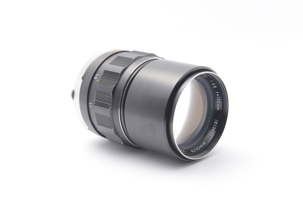 Minolta MC Tele Rokkor-PF 135mm f/2.8 Lens – Very Good