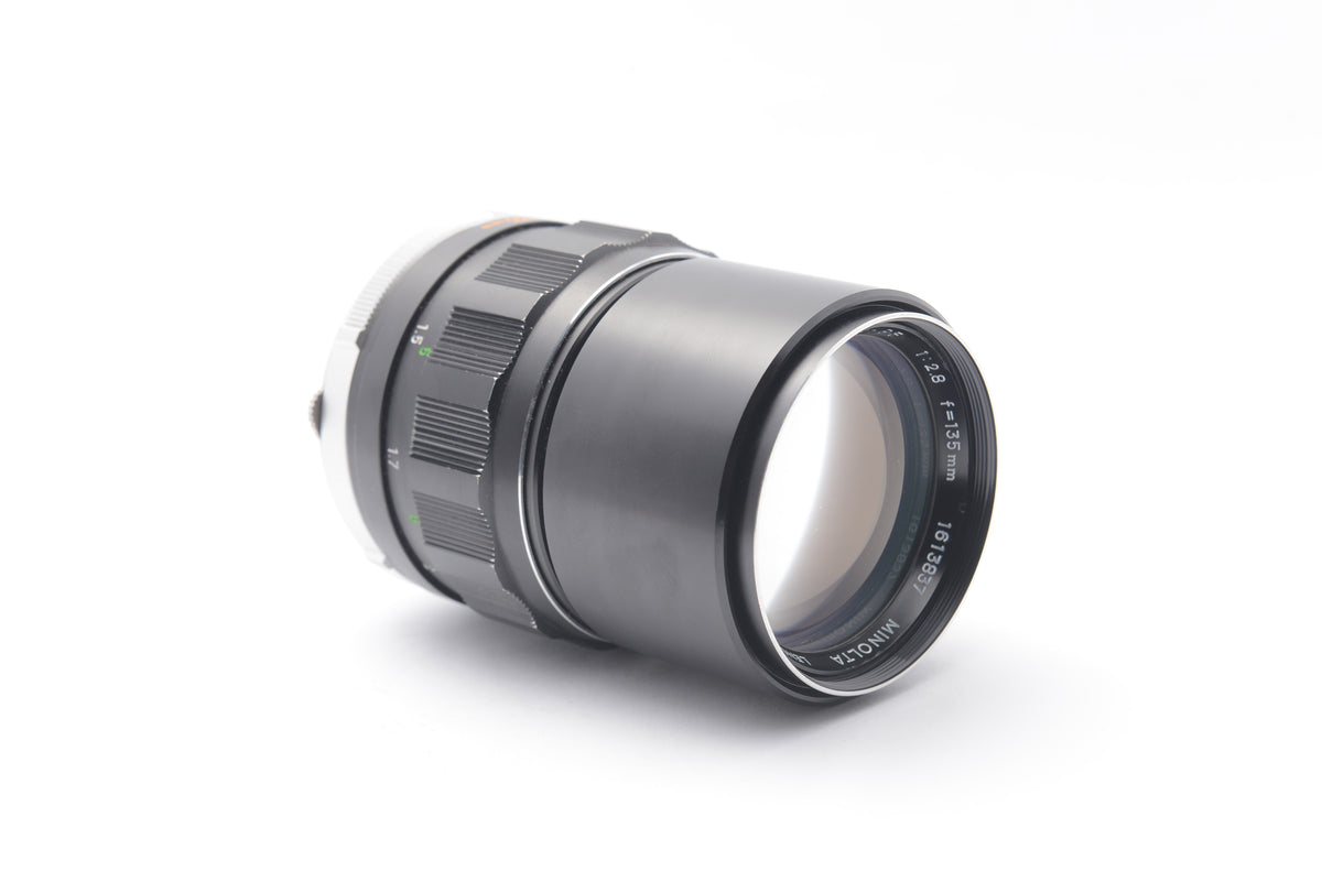 Minolta MC Tele Rokkor-PF 135mm f/2.8 Lens – Very Good