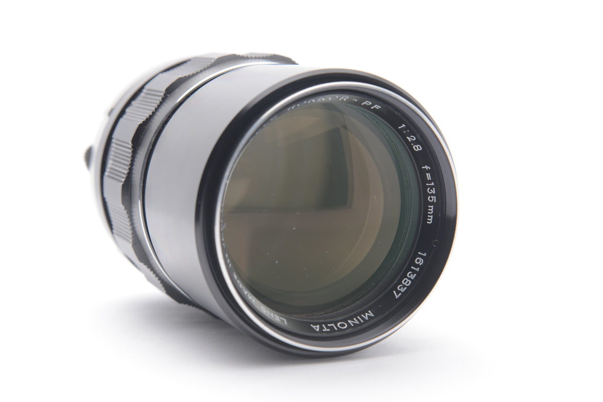 Minolta MC Tele Rokkor-PF 135mm f/2.8 Lens – Very Good