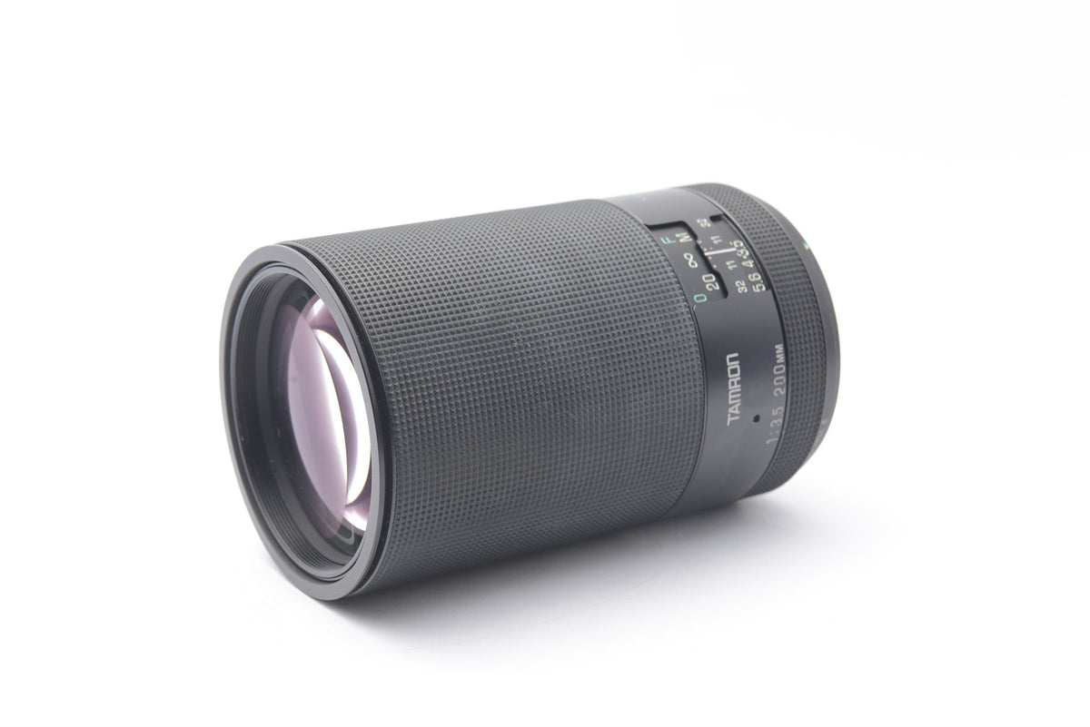 Tamron 200mm f3.5 BBAR MC (Adaptall 2 OM) – Very Good