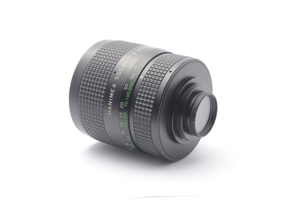 Hanimex 500mm f8 Mirror Reflex Lens (For M42) – Good