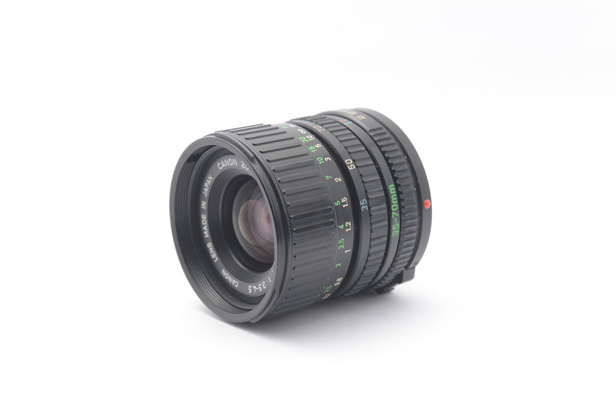 Canon FD 35-70mm f3.5-4.5 Zoom – Very Good