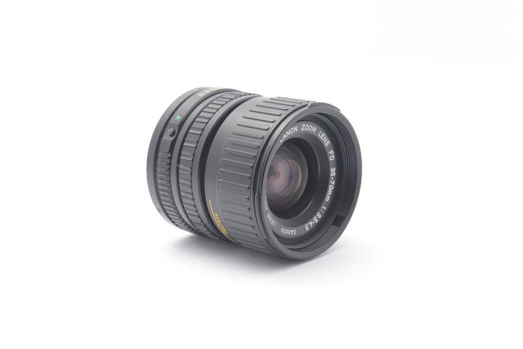 Canon FD 35-70mm f3.5-4.5 Zoom – Very Good