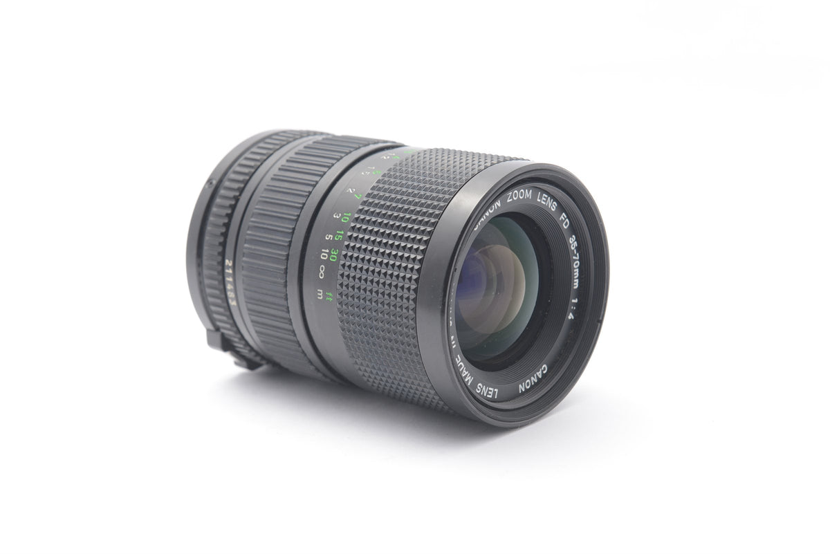 Canon FD 35-70mm f4 Zoom – Very Good