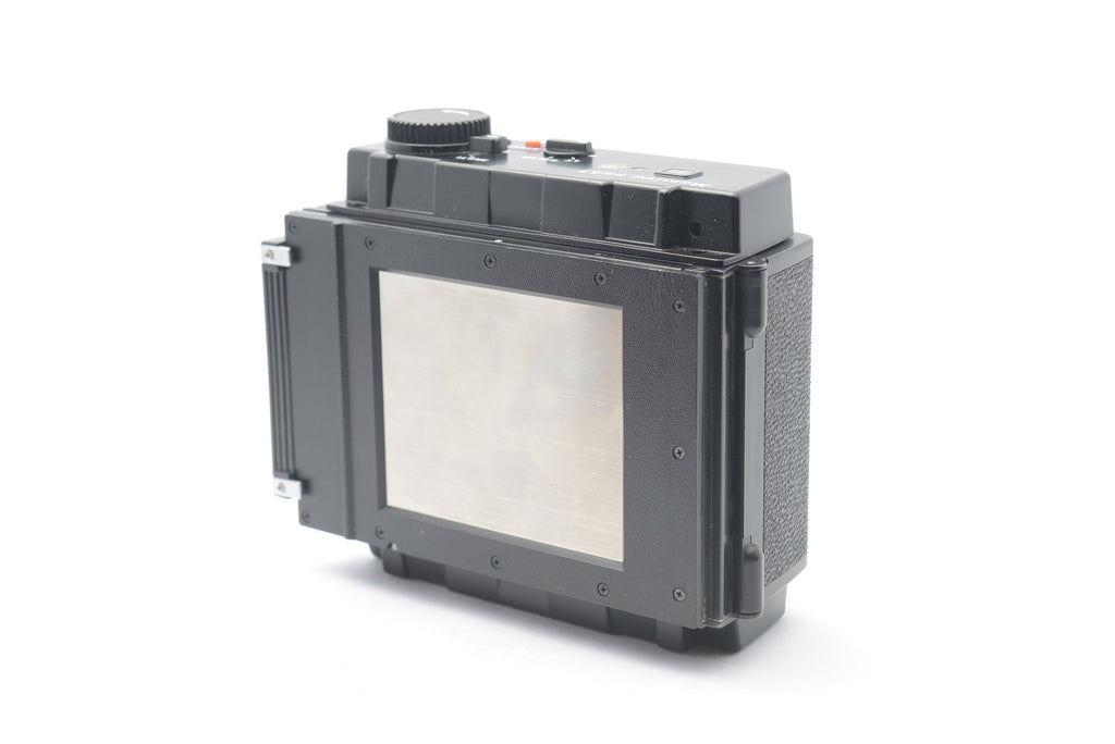 NC-0607 — Mamiya RB67 6x7 120/220 Motorized Magazine Film Back — detail photograph 3