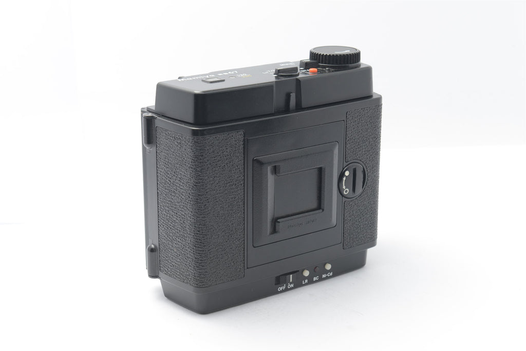 NC-0607 — Mamiya RB67 6x7 120/220 Motorized Magazine Film Back — detail photograph 4