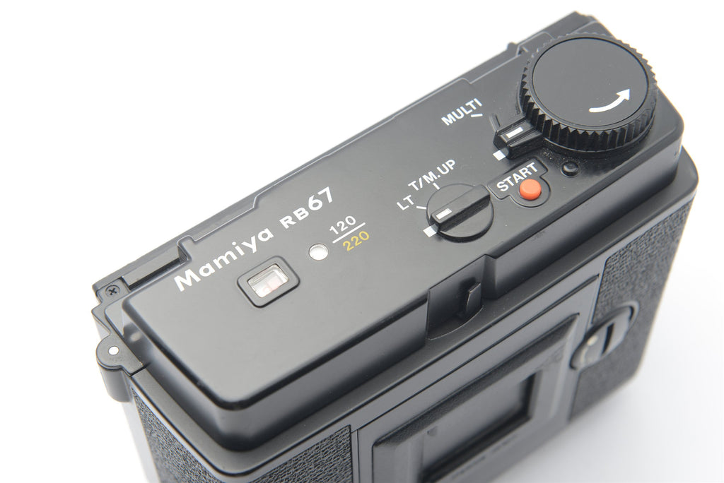 NC-0607 — Mamiya RB67 6x7 120/220 Motorized Magazine Film Back — detail photograph 5