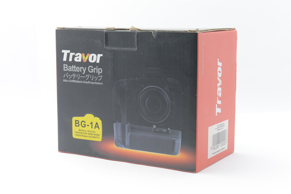 NC-0620 — Travor BG-1A Battery Grip (For Canon EOS 500D, 450D & 1000D) — main product view