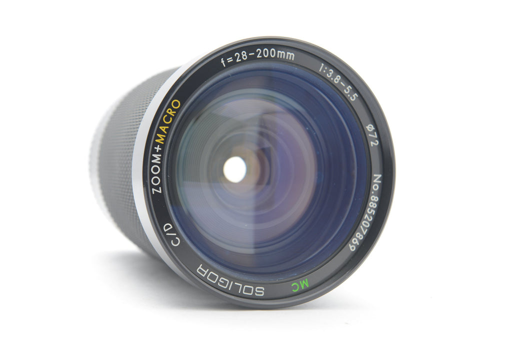 NC-0624 — Soligor 28-200mm f/3.8-5.5 MC Zoom+Macro (For C/Y Mount) — detail photograph 5