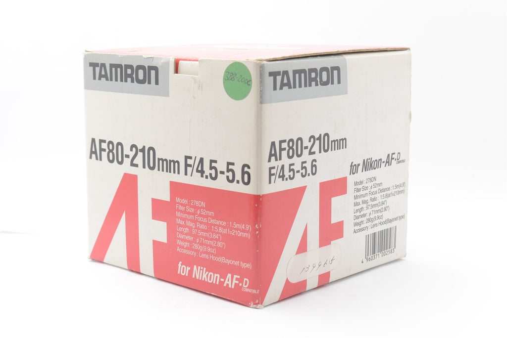 NC-0625 — Tamron 80-210mm f/4.5-5.6 AF (For Nikon F AF-D) — detail photograph 7