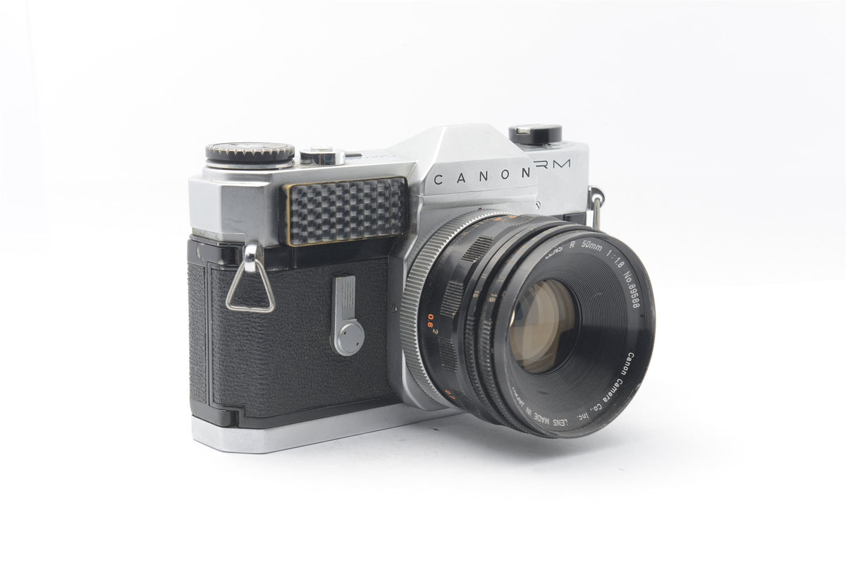 NC-0627 — Canon Canonflex RM c/w 50mm f/1.8 Super-Canomatic — detail photograph 4