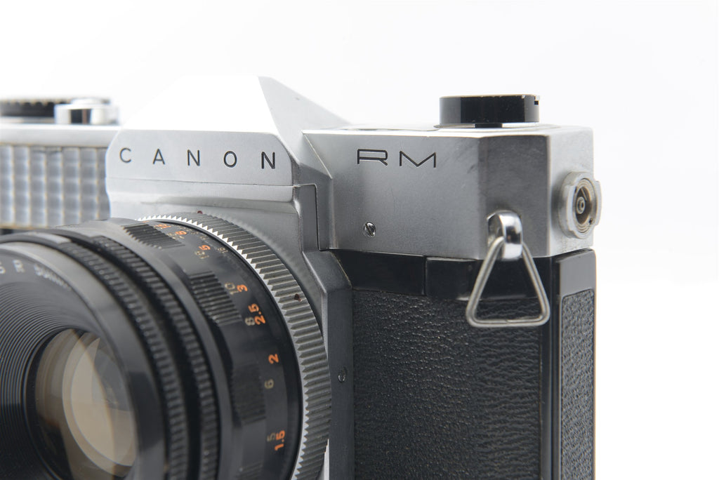 NC-0627 — Canon Canonflex RM c/w 50mm f/1.8 Super-Canomatic — detail photograph 8