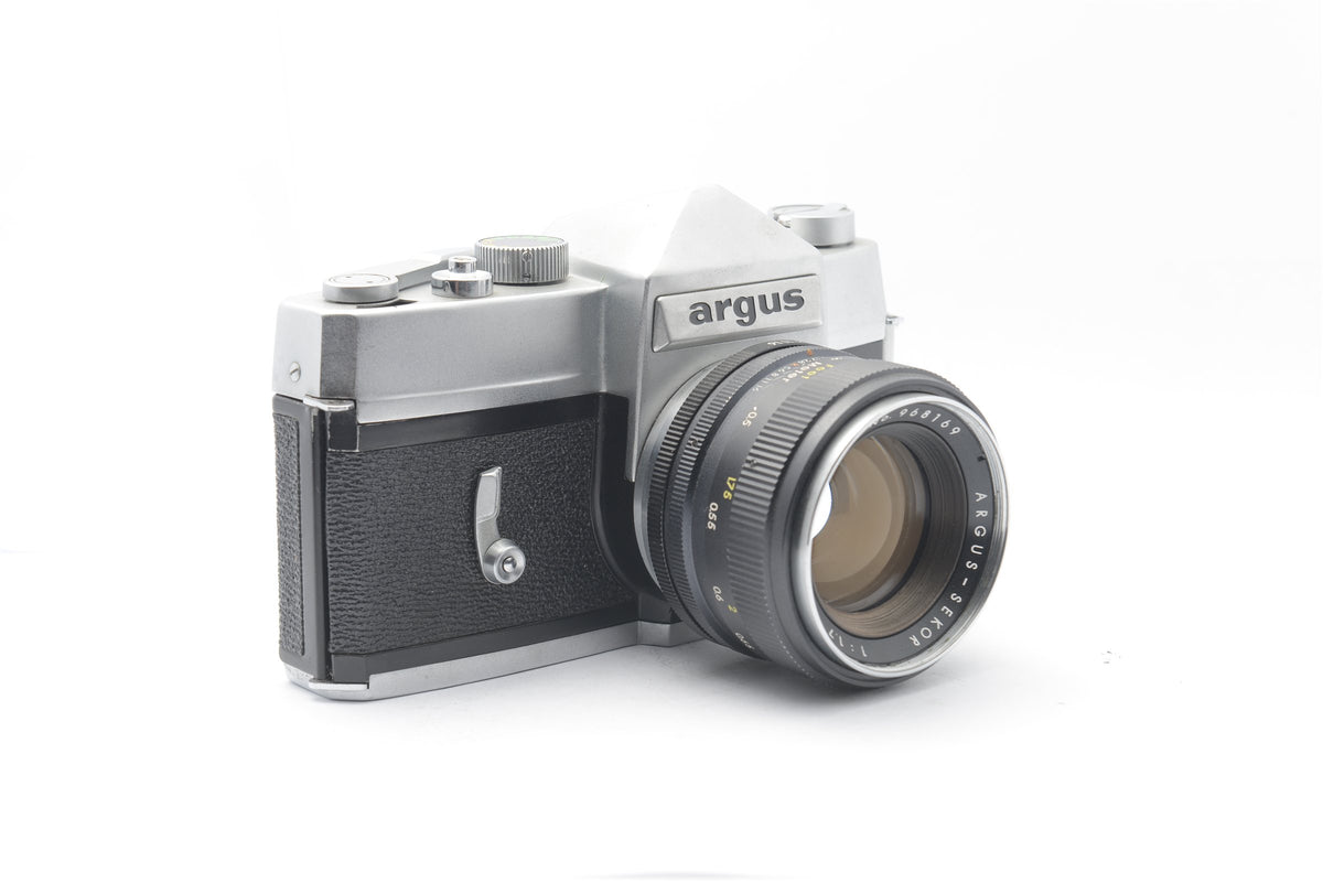 NC-0628 — Argus SLR c/w 58mm f/1.7 Argus-Sekor — detail photograph 4