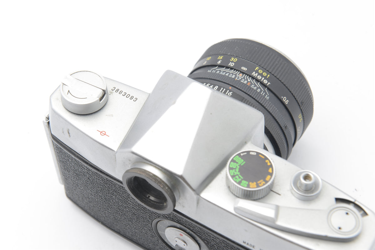 NC-0628 — Argus SLR c/w 58mm f/1.7 Argus-Sekor — detail photograph 5