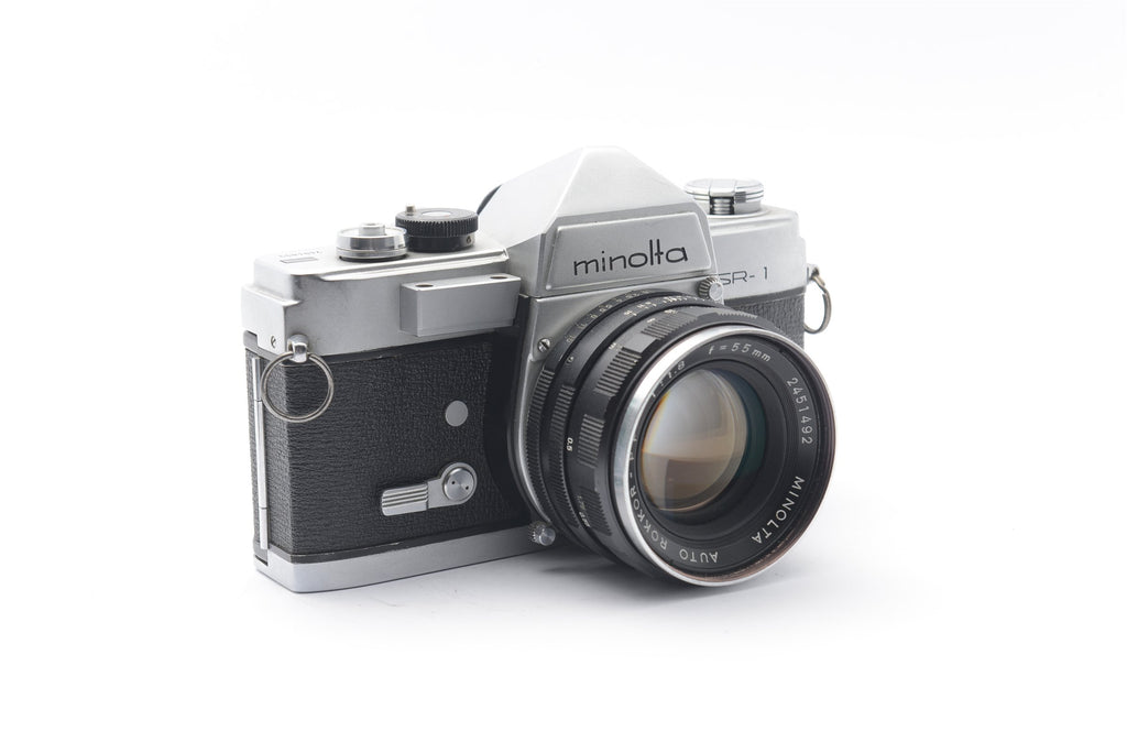 Minolta SR-1 with Auto Rokkor-PF 55mm f/1.8 — NC-0665 — image 4