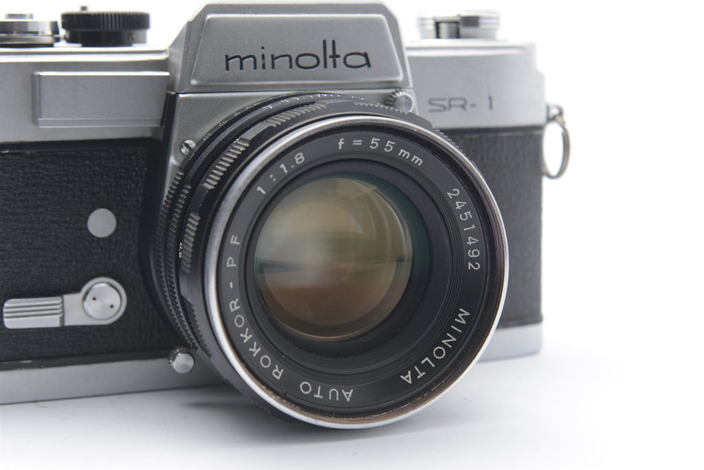 Minolta SR-1 with Auto Rokkor-PF 55mm f/1.8 — NC-0665 — image 5