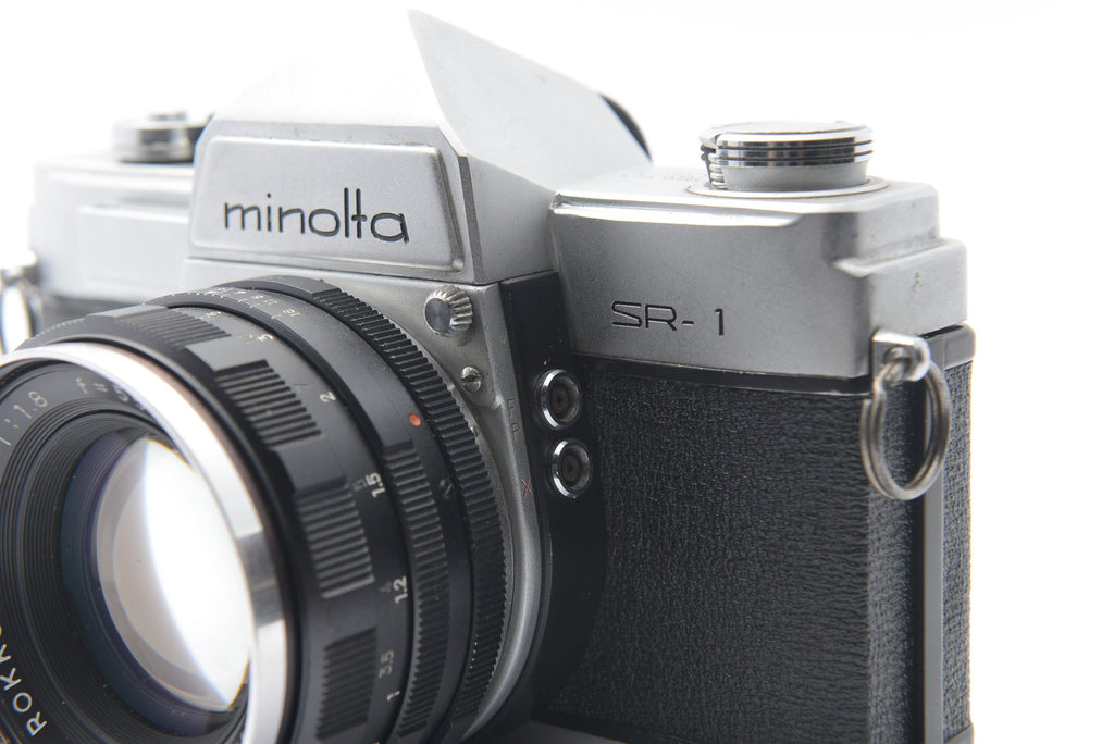 Minolta SR-1 with Auto Rokkor-PF 55mm f/1.8 — NC-0665 — image 6