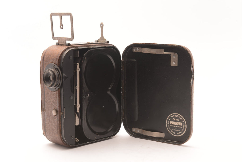 Pathé Baby-Cine 9.5mm (Brown Leather) – image 8 of 10
