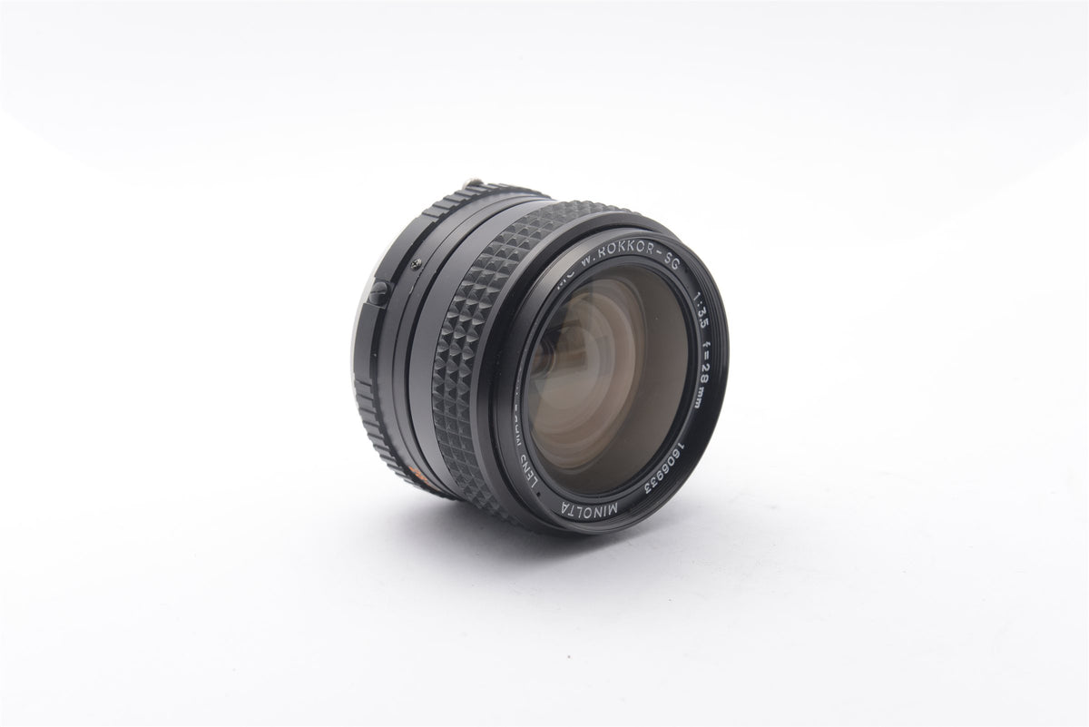 Minolta MD/MC 28mm f/3.5 W.Rokkor-SG – image 4 of 5